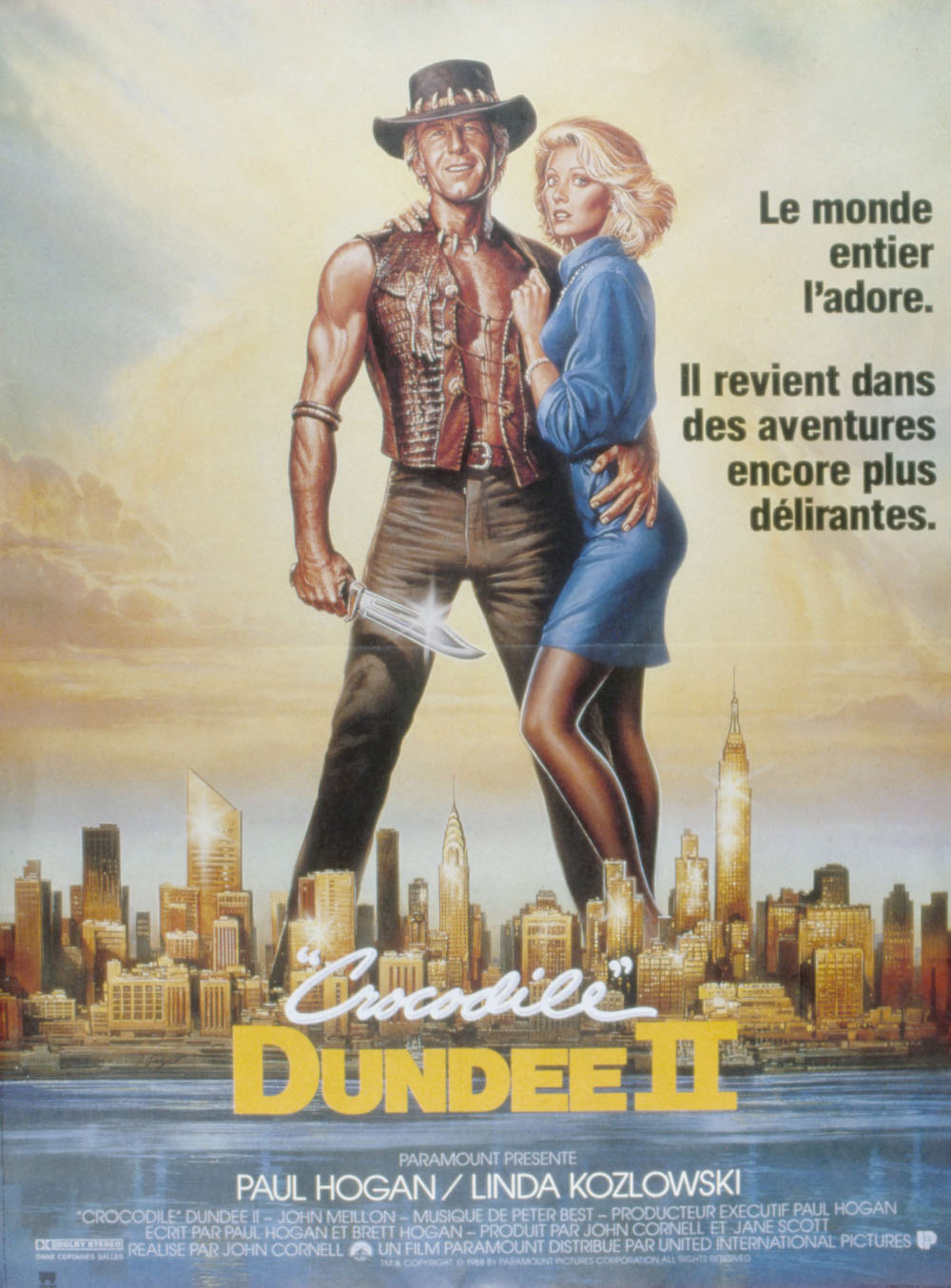 Films Et Séries Tv Avec Bernard Alane Crocodile Dundee II - films-telefilms sur Télé 7 Jours