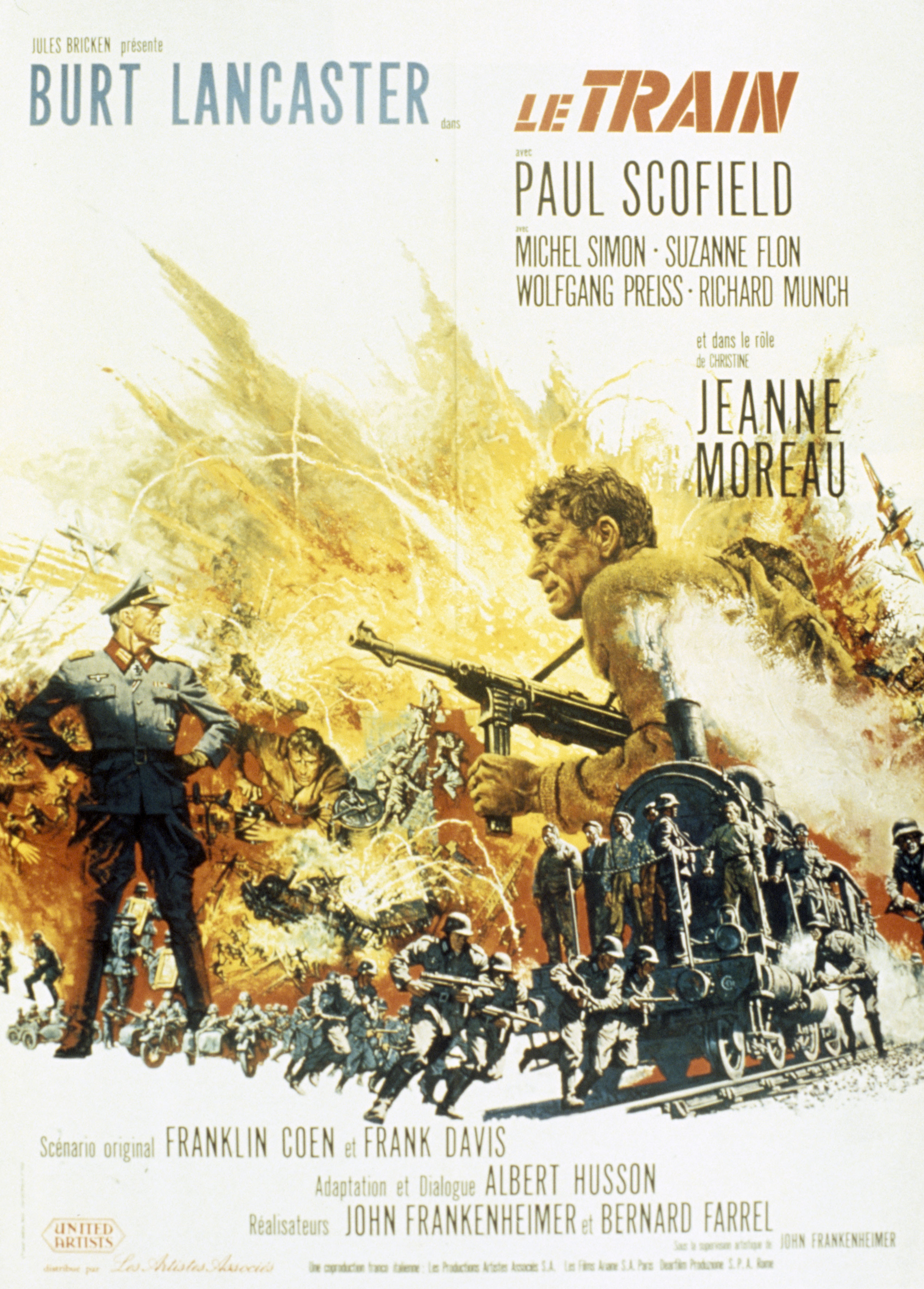 Le Train Burt Lancaster Film Entier En Francais Le Train - films-telefilms sur Télé 7 Jours