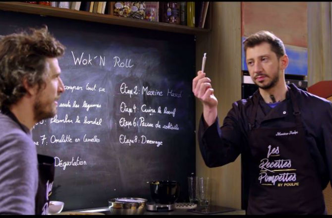 Video Les Recettes Pompettes Guillaume Canet Et Monsieur Poulpe Provoquent Le Csa En Fumant Un Joint